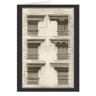 Ordres d'architecture, Entablatures Vintages