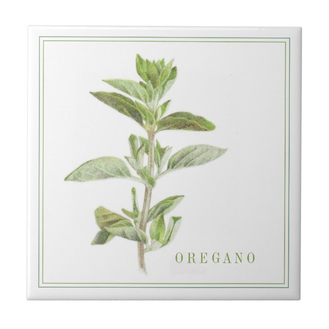 OREGANO FRAIS 4.25x4.25 Carreaux en céramique (+te (Devant)