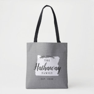 Oregon Family Monogram Sac fourre-tout d'État
