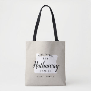 Oregon Family Monogram Sac fourre-tout d'État