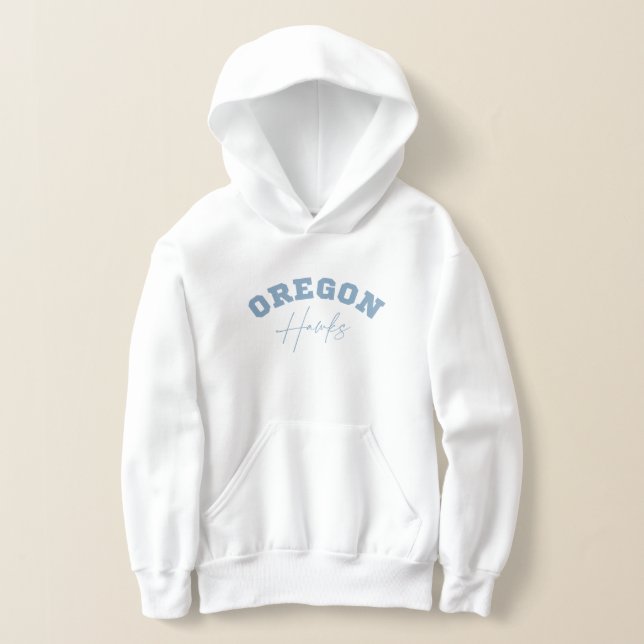 Oregon Hawks Muet Blue Kids Sweatshirt (Poser)