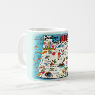 Oregon Map Mug