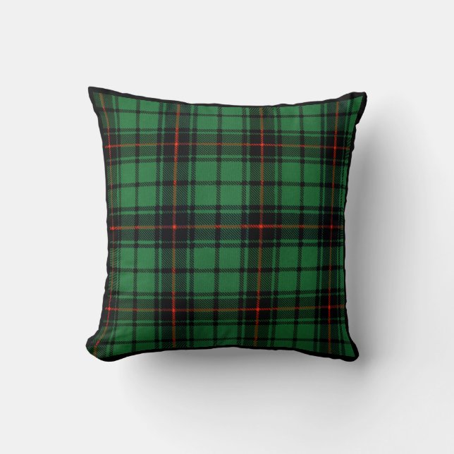 Oreiller à carreaux tartan de Davidson (Recto)