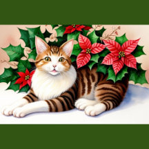 Oreiller à jet de chats