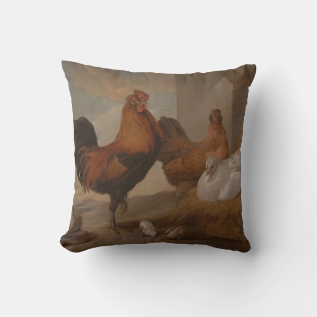Oreiller à jet de la vie agricole (Recto)