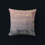 Oreiller à jet de pierre à huile moderne en marbre<br><div class="desc">Pierre à gemme dorée de marbre moderne Pour obtenir des articles de papeterie ou de merchandising supplémentaires pour correspondre à cet article,  veuillez nous contacter par l'intermédiaire du contact designer sur la page d'accueil de notre zazzle.</div>