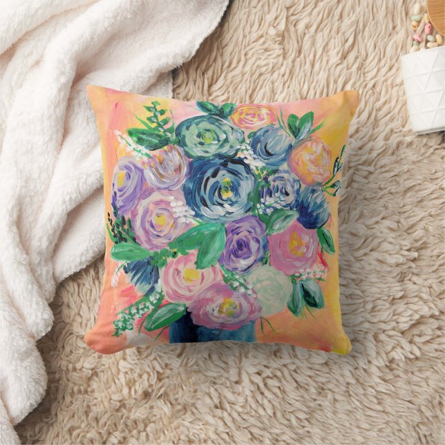 oreiller à jetons d'art floral (Couverture)