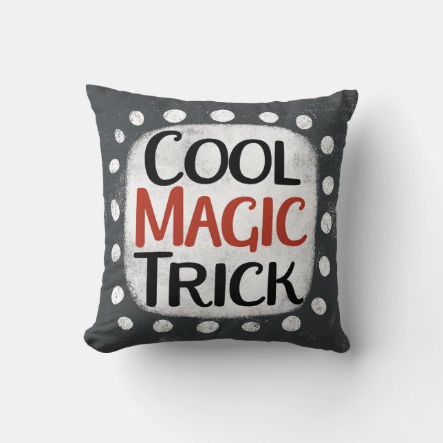Oreiller à lancer cool Magic Trick (Recto)