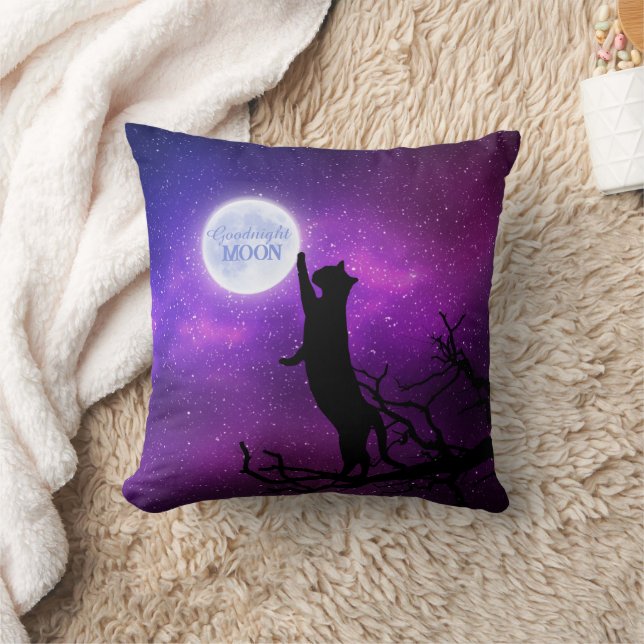 Oreiller à lancer de chats de bonne nuit (Couverture)