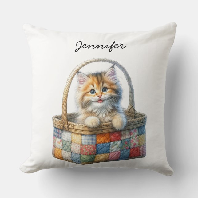 Oreiller à lancer de chats pour animaux domestique (Recto)
