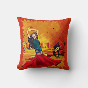 Oreiller à lancer de danseuse GYPSY