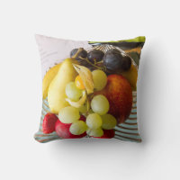 Oreiller à lancer de fruits d'été