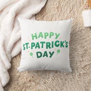 Oreiller à lancer de Jour de la Saint Patrick