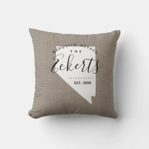 Oreiller à lancer de la famille Nevada