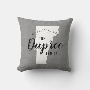 Oreiller à lancer de la famille Vermont