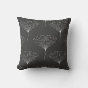 Oreiller à lancer de la feuille de ginkgo