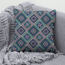 Oreiller à lancer de mode palestinien Tatreez 1