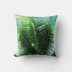 Oreiller à lancer de palme brillant