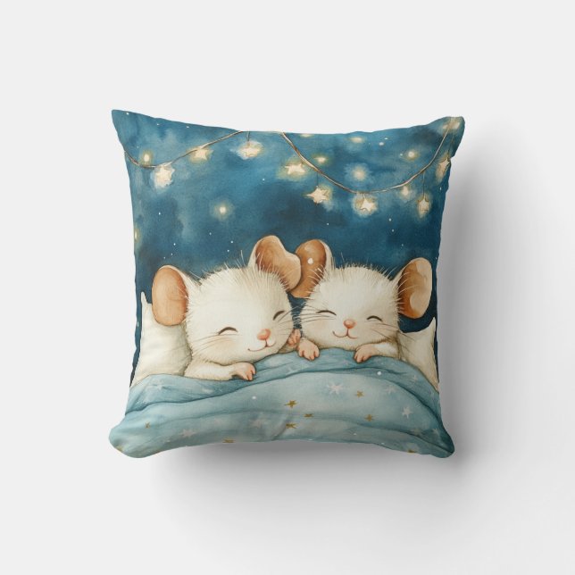 Oreiller à lancer de souris au coucher (Recto)
