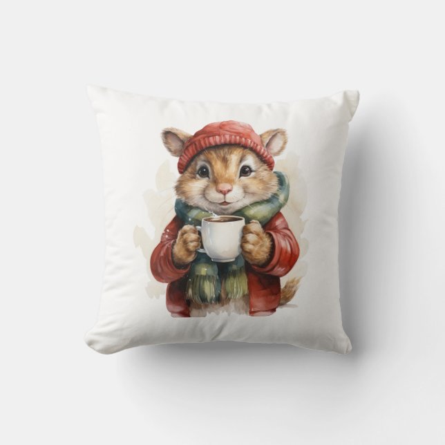 Oreiller à lancer de souris d'hiver (Recto)