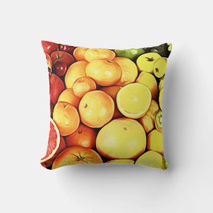 Oreiller à lancer décoratif Citrus
