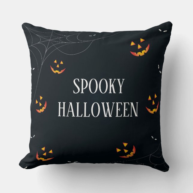 Oreiller à lancer d'Halloween (Recto)