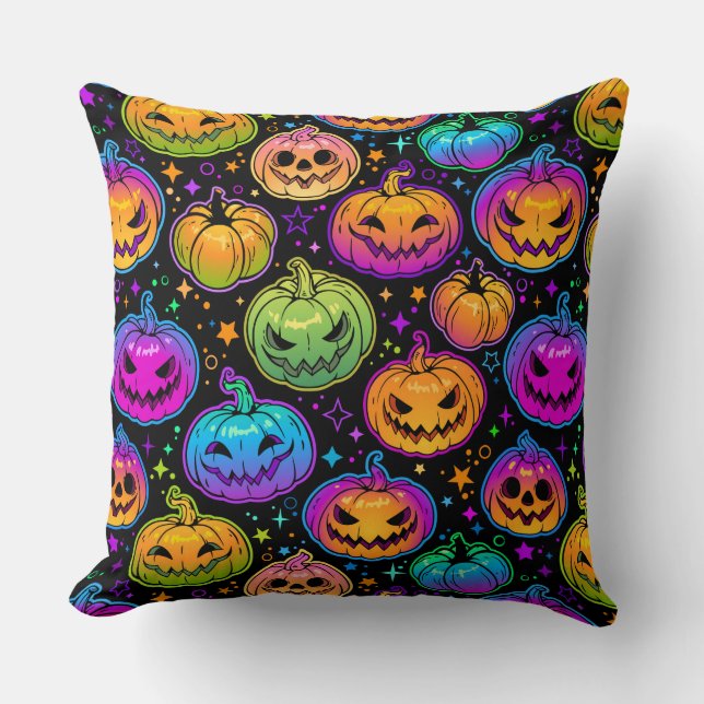 Oreiller à lancer d'Halloween (Recto)