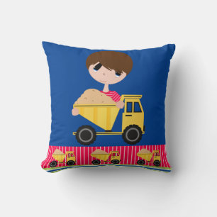 Oreiller à lancer en polyester pour enfants 16 po