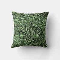 Oreiller à lancer Enigma vert