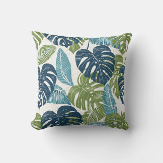 Oreiller à lancer Feuilles de palme