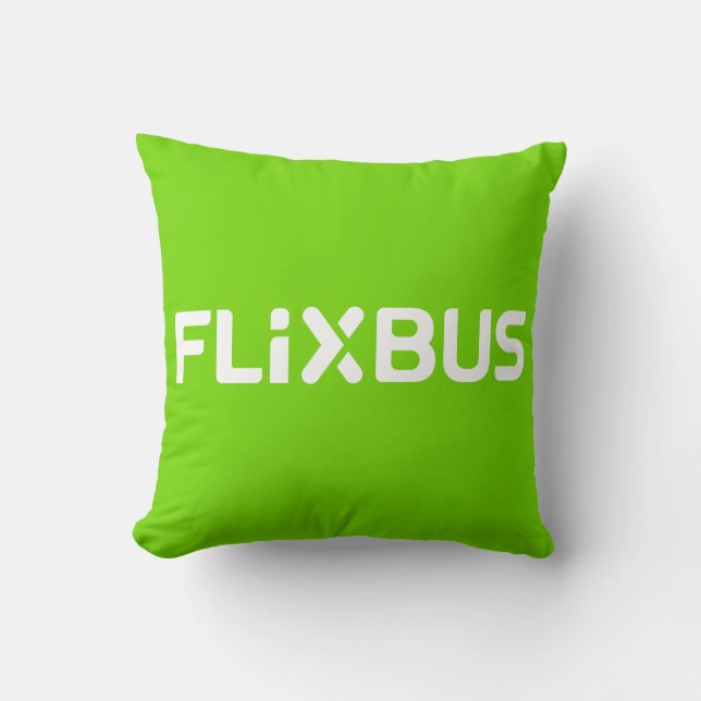 Oreiller à lancer Flixbus (Recto)
