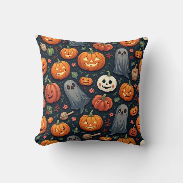 oreiller à lancer holloween (Recto)