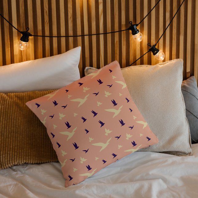 Oreiller à lancer inspiré des oiseaux de vol libre (Créateur téléchargé)