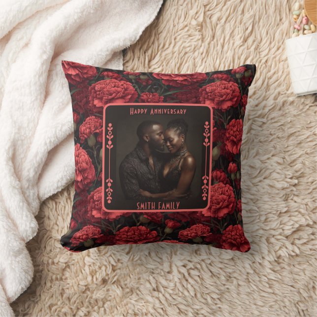 Oreiller à lancer l'anniversaire de pensée inspira (Couverture)