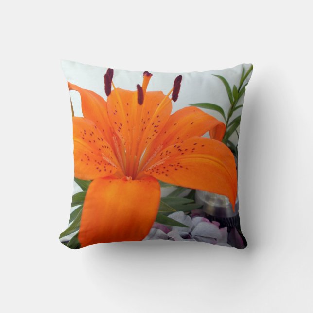 Oreiller à lancer LIly et Daffodil (Recto)
