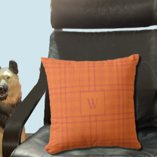 Oreiller à lancer Motif de tarte orange