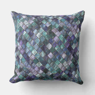 Oreiller à lancer Motif en mosaïque moderne