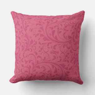Oreiller à lancer Motif rose hawaïen