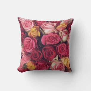Oreiller à lancer multicouleur Rose