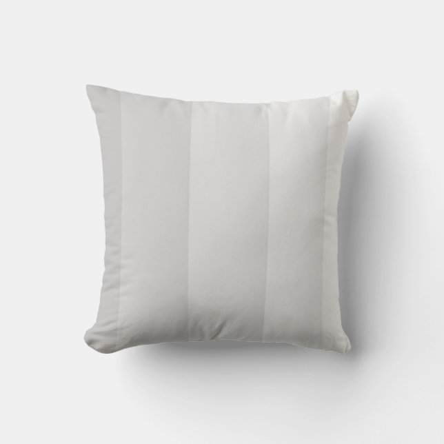 Oreiller à lancer Ombre blanc à gris (Recto)