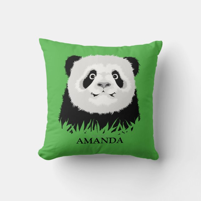 Oreiller à lancer Panda Bear (Recto)