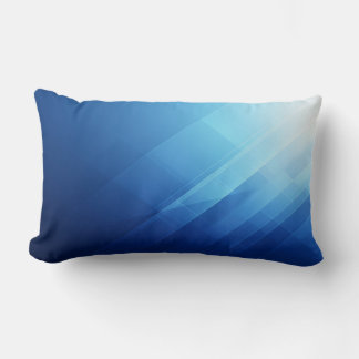 Oreiller à lancer personnalisable - Accent bleu