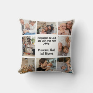 Oreiller à lancer personnalisé : Décor personnalis