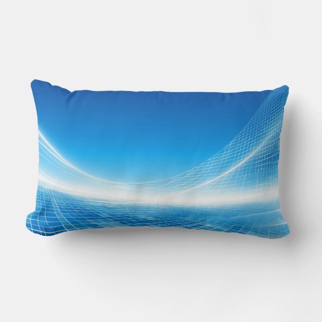 Oreiller à lancer personnalisé - Design moderne (Recto)