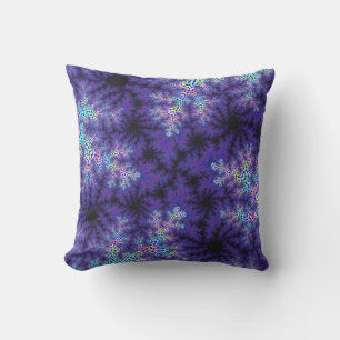 Oreiller à lancer personnalisé violet Pastel