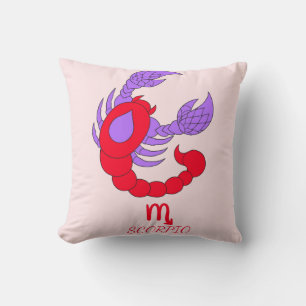 Oreiller à lancer réversible Scorpio