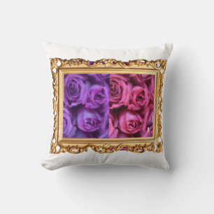 Oreiller à lancer rose