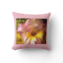Oreiller à lancer rose Fleur violet