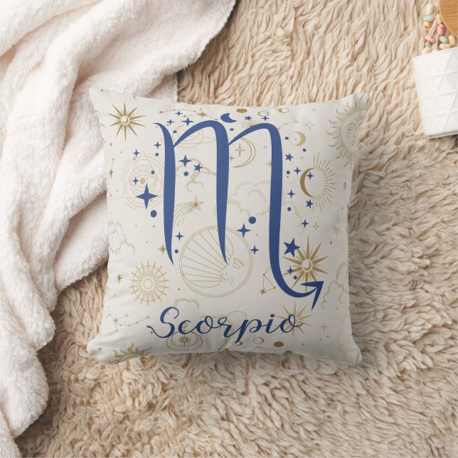 Oreiller à lancer Scorpio (Couverture)