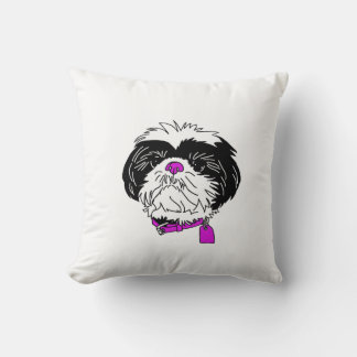 Oreiller à lancer Shih Tzu